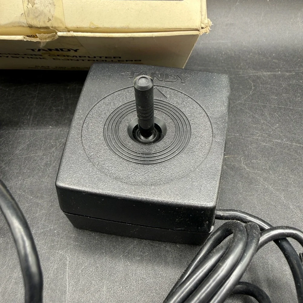 Vintage Tandy Joystick Controllers for Color Computer 26-3008A Untested